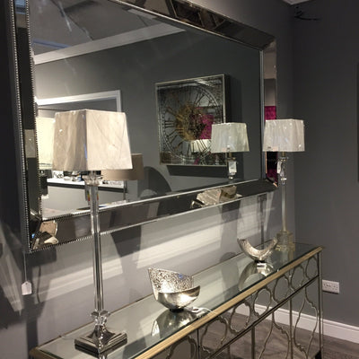 Xl chelsea beaded mirror one only