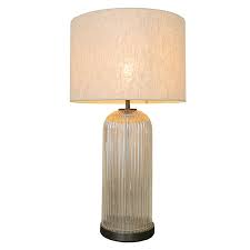 Zarina Cognac tall table lamp by RV Astley-Renaissance Design Studio