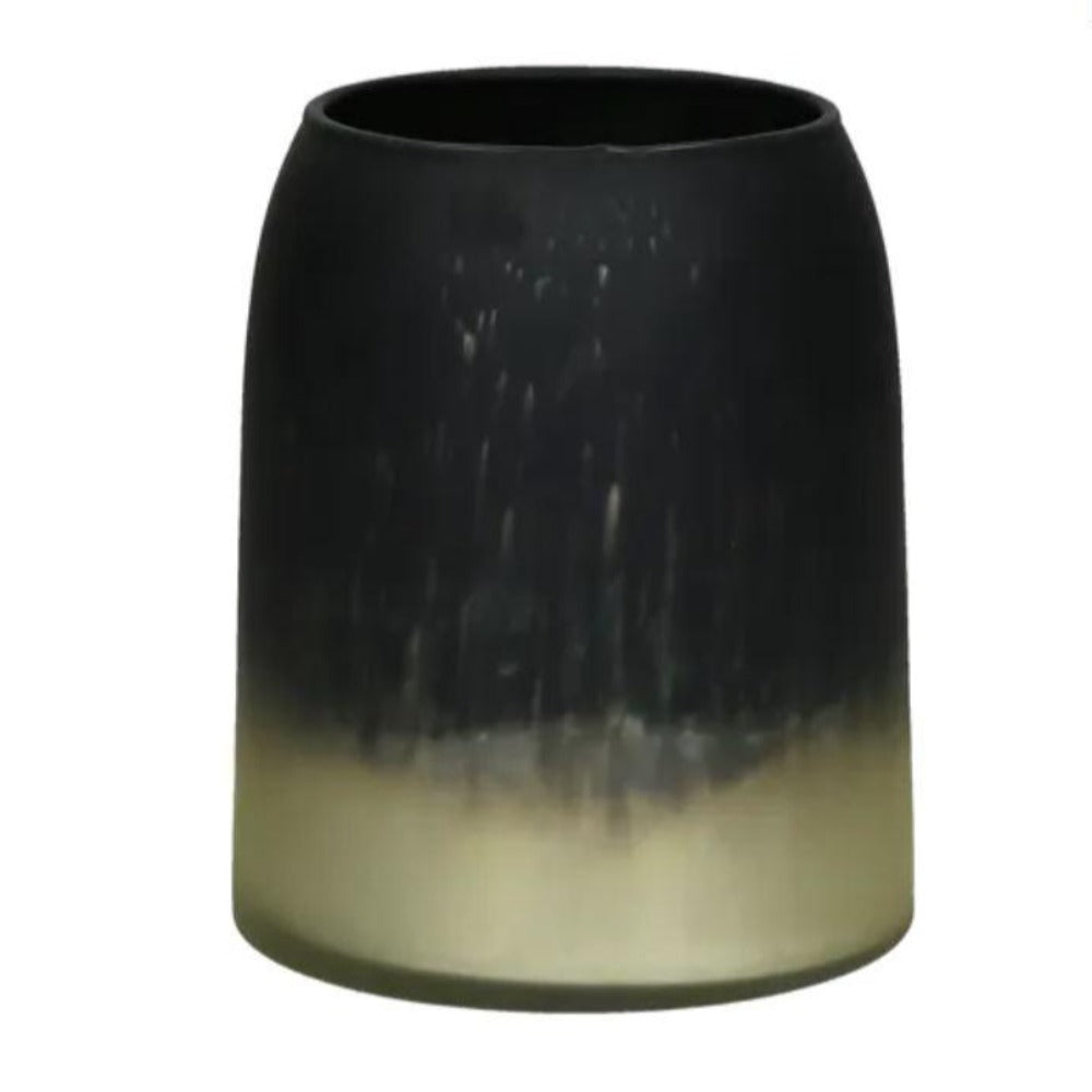 Zingaro Black and Gold Candle Holder-Renaissance Design Studio