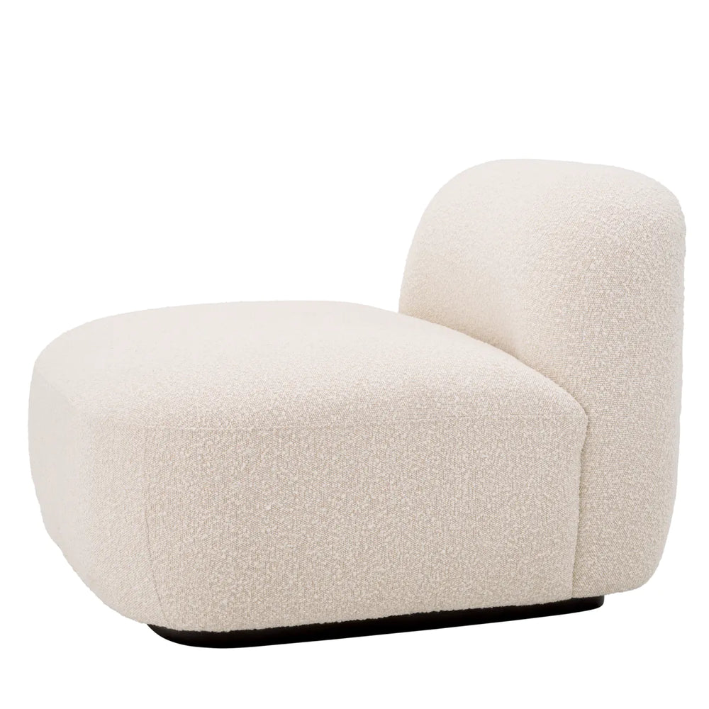 Chair Björn Bouclé cream by Eichholtz.