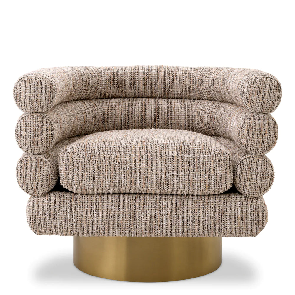 Maguire swivel armchair  by Eichholtz. last one Outlet Deal save 20%.