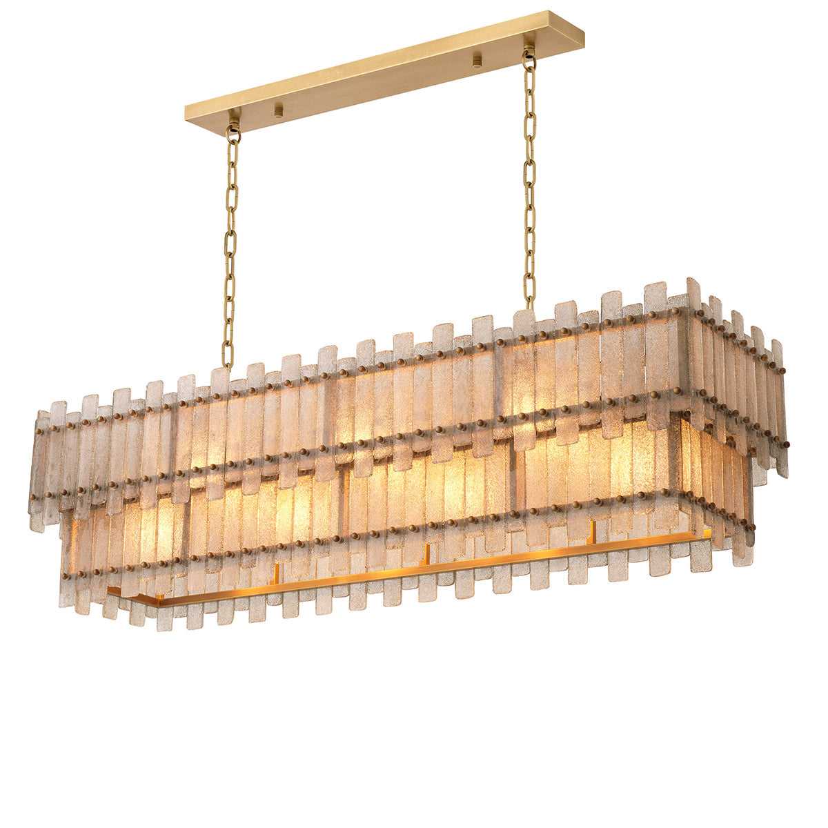 Chandelier Caprera rectangular by Eichholtz by Eichholtz