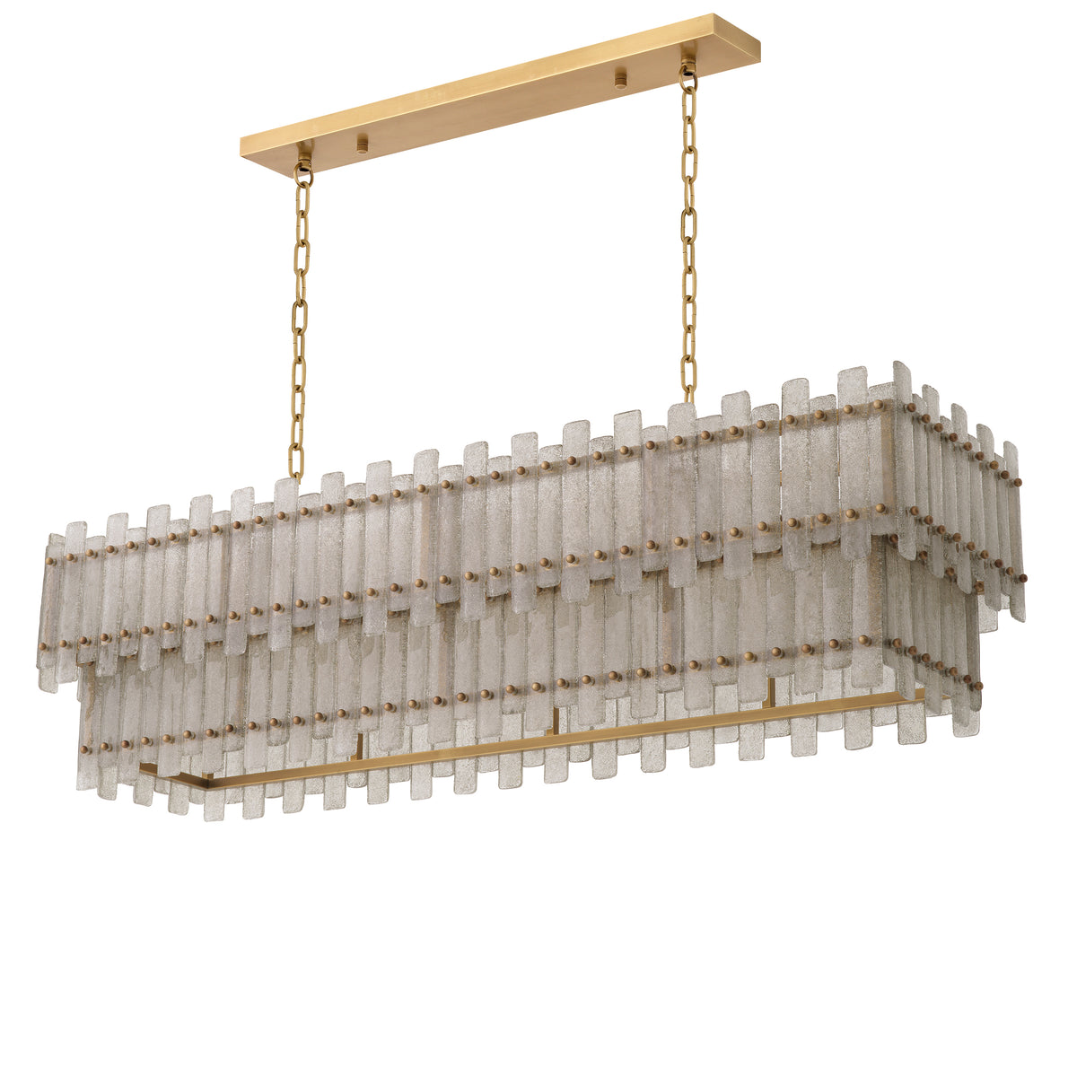 Chandelier Caprera rectangular by Eichholtz by Eichholtz