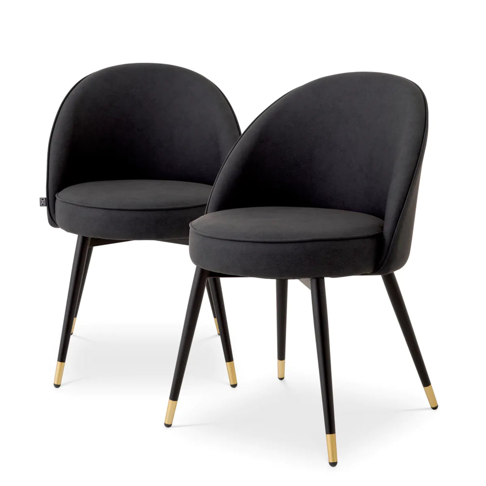 Cooper faux leather dining chair by Eichholtz ( each )