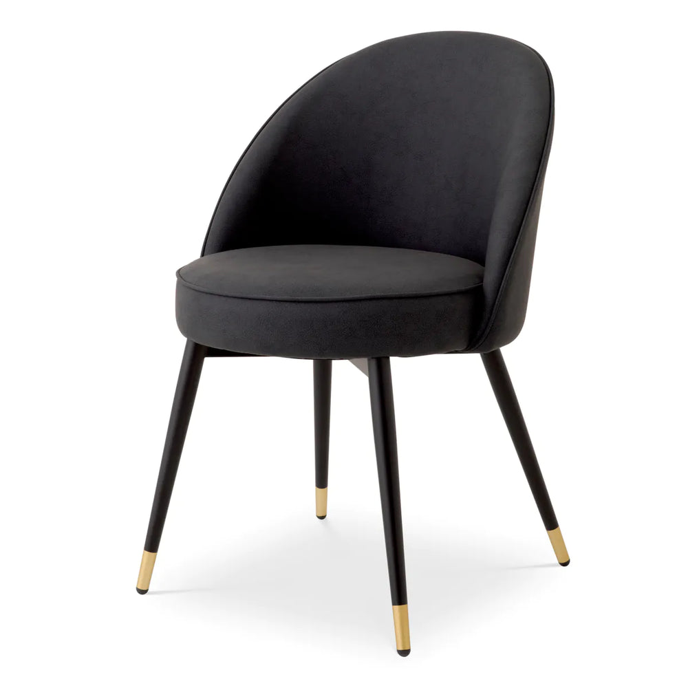 Cooper faux leather dining chair by Eichholtz ( each )