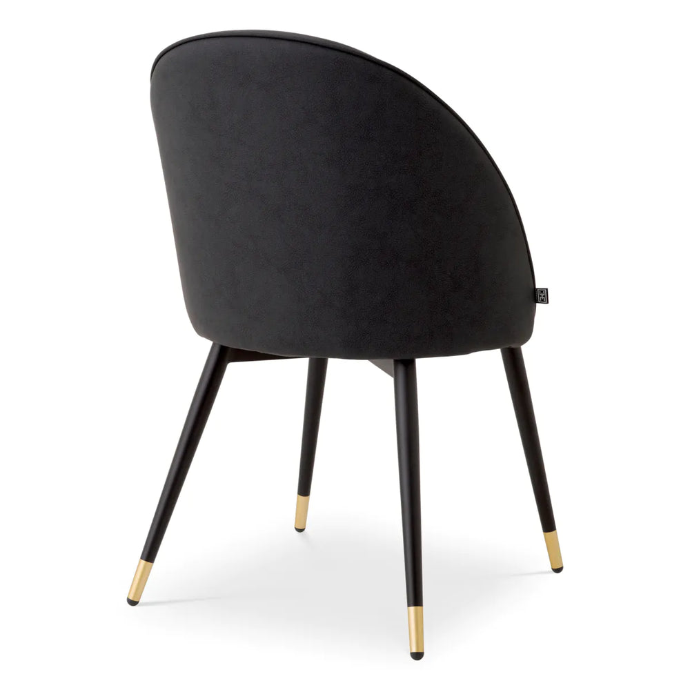 Cooper faux leather dining chair by Eichholtz ( each )