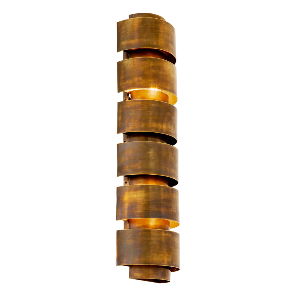 Wall Lamp Manetti L Vintage brass by Eichholtz