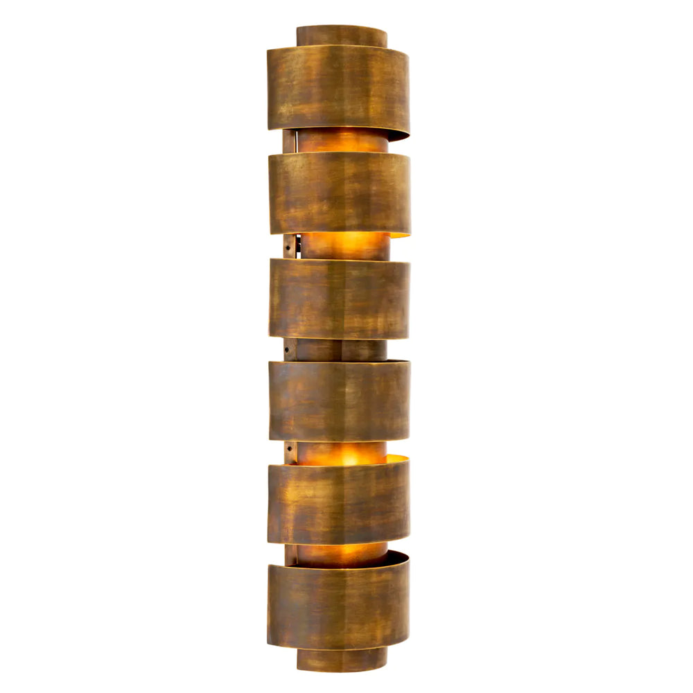 Wall Lamp Manetti L Vintage brass by Eichholtz