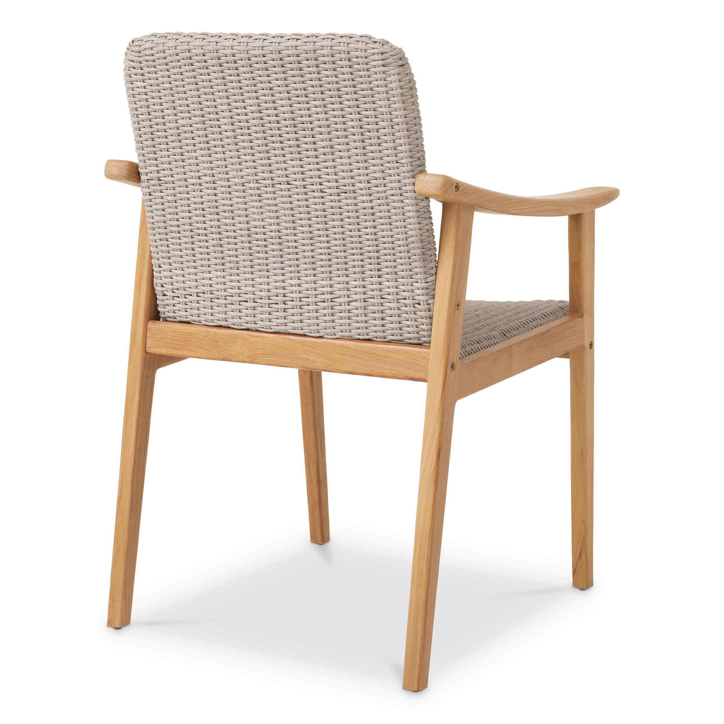 Outdoor Dining Chair Honolulu Natural teak | taupe by Eichholtz Reduced Save 25% by Eichholtz