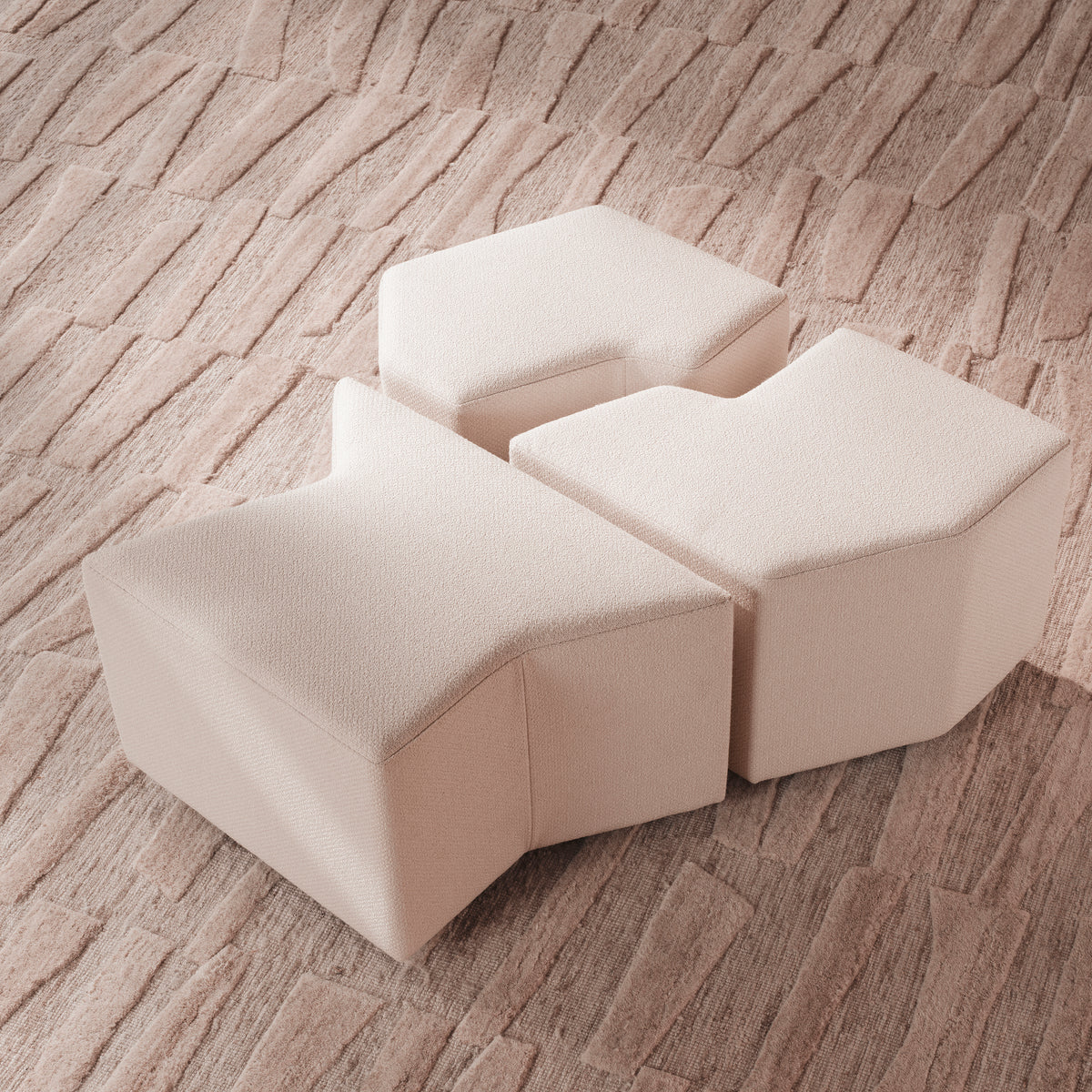 Stool Filbert Set of 3 by Eichholtz by Eichholtz