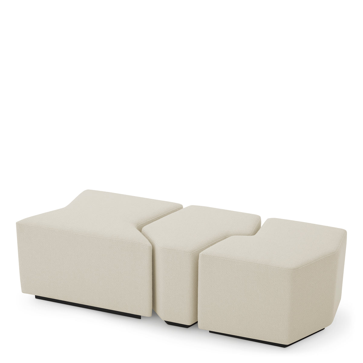 Stool Filbert Set of 3 by Eichholtz by Eichholtz