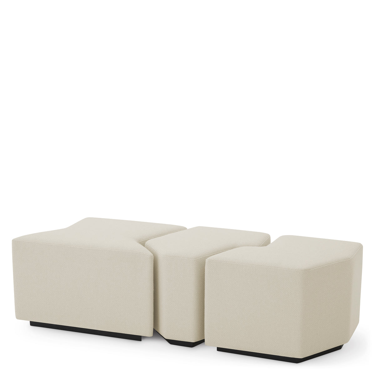 Stool Filbert Set of 3 by Eichholtz by Eichholtz
