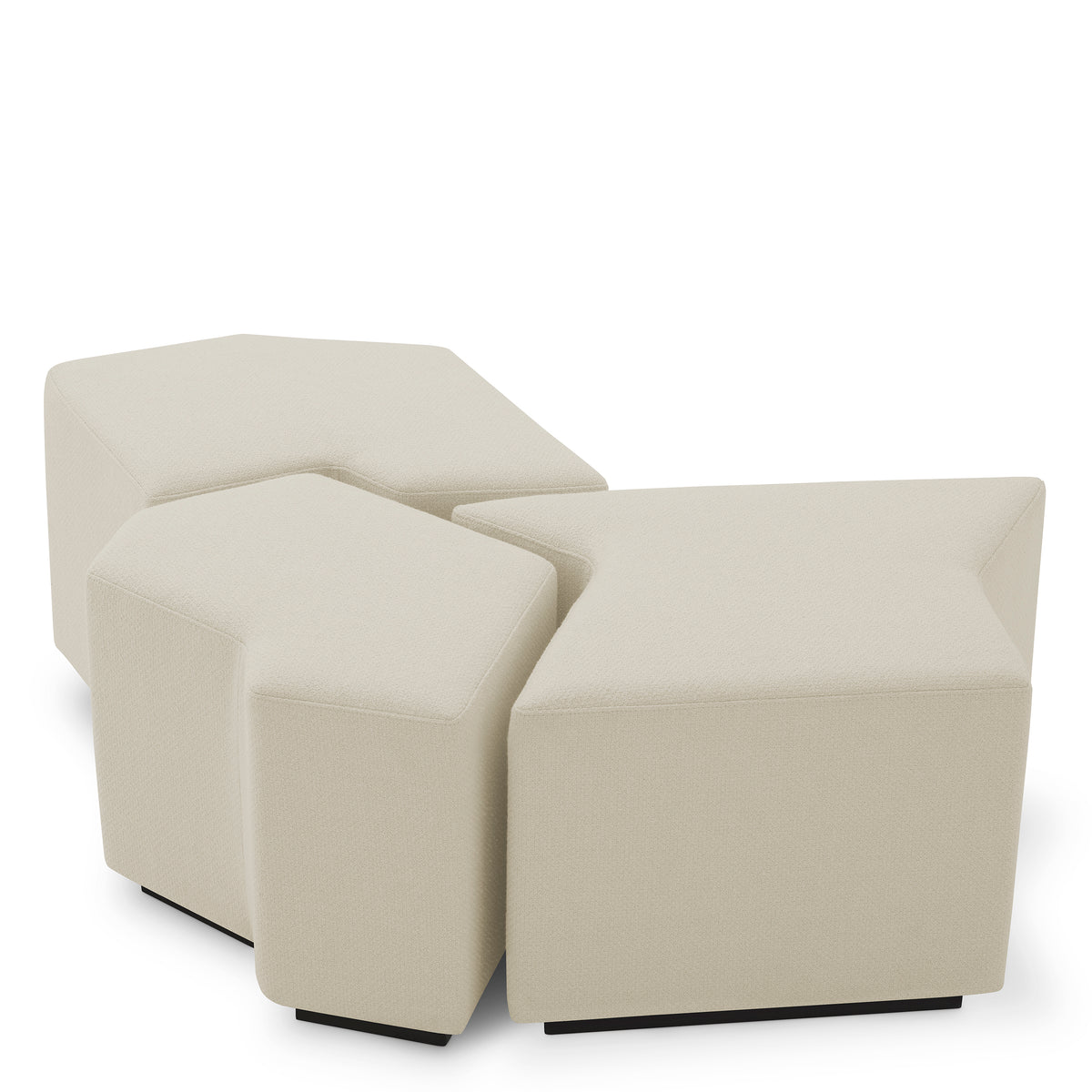 Stool Filbert Set of 3 by Eichholtz by Eichholtz