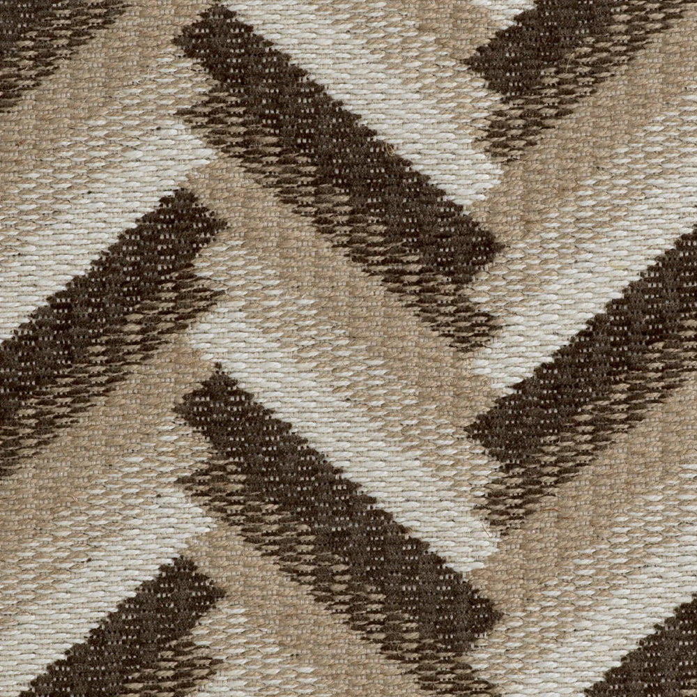 Bench Del Vale Chevron brown by Eichholtz.