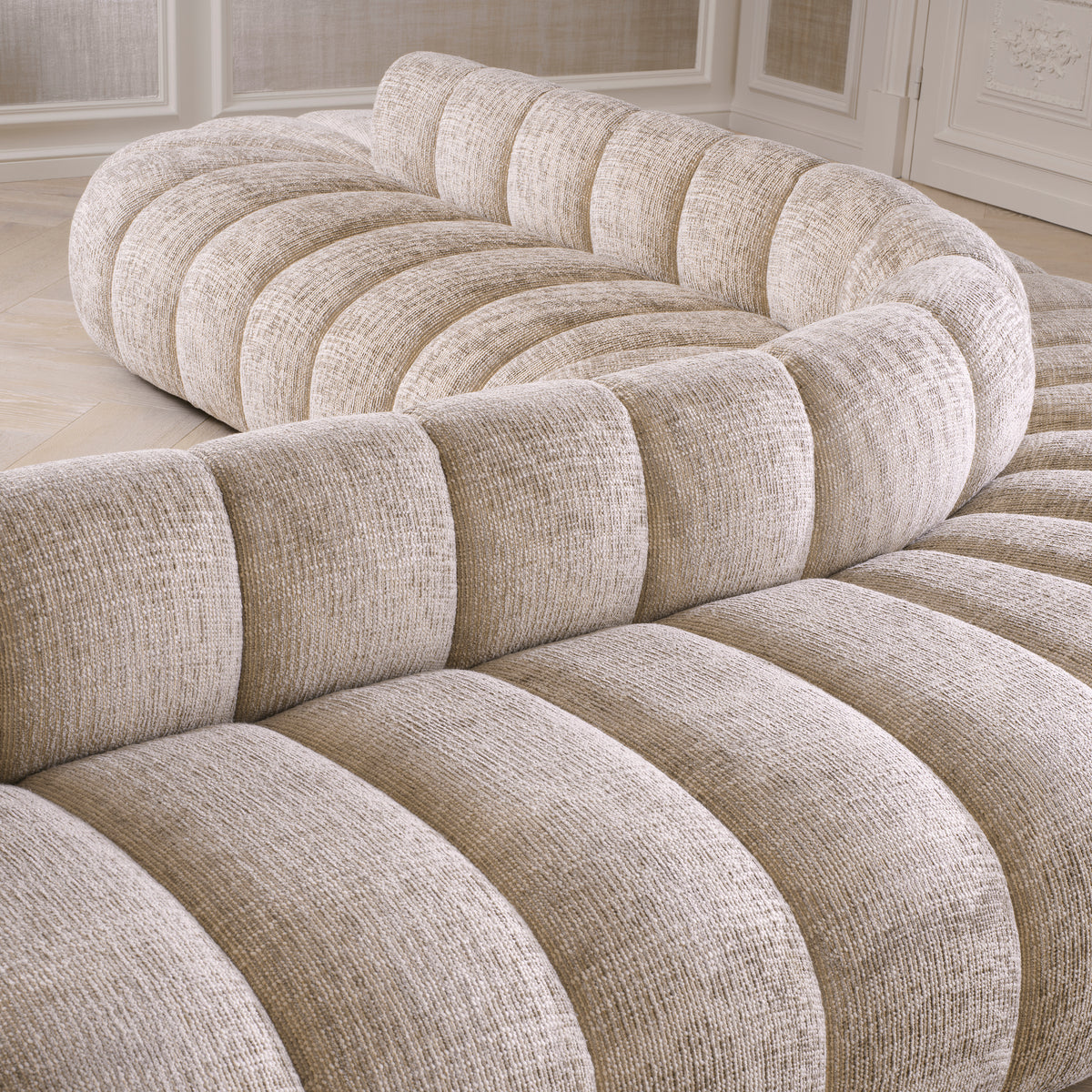 Sofa Alison Creststone beige by Eichholtz by eichholtz
