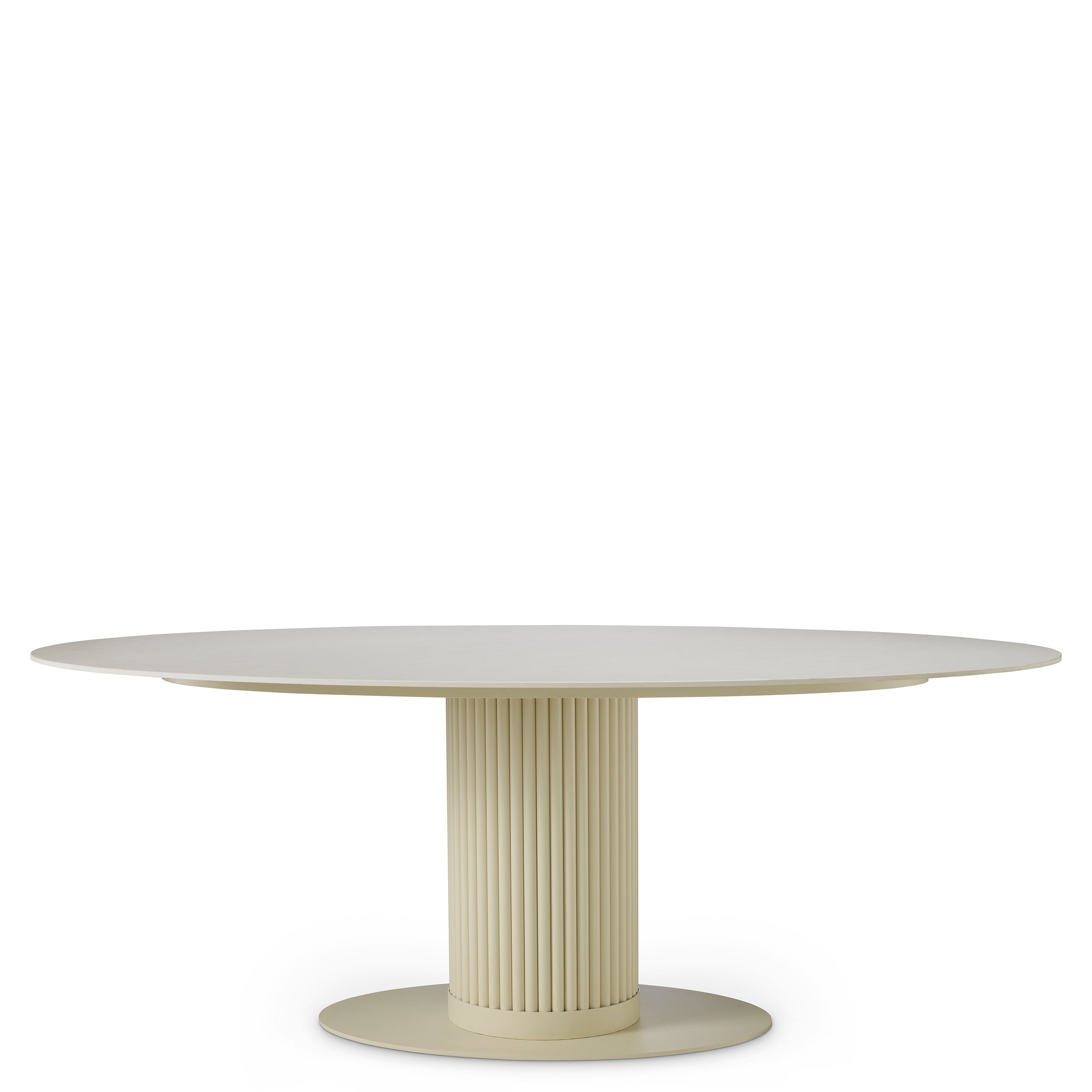 Volterra Outdoor Oval Dining Table by Eichholtz by Eichholtz