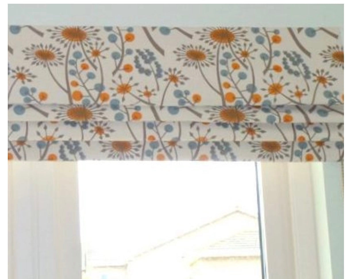 Roman blinds custom designed for you by Renaissance Design Studio