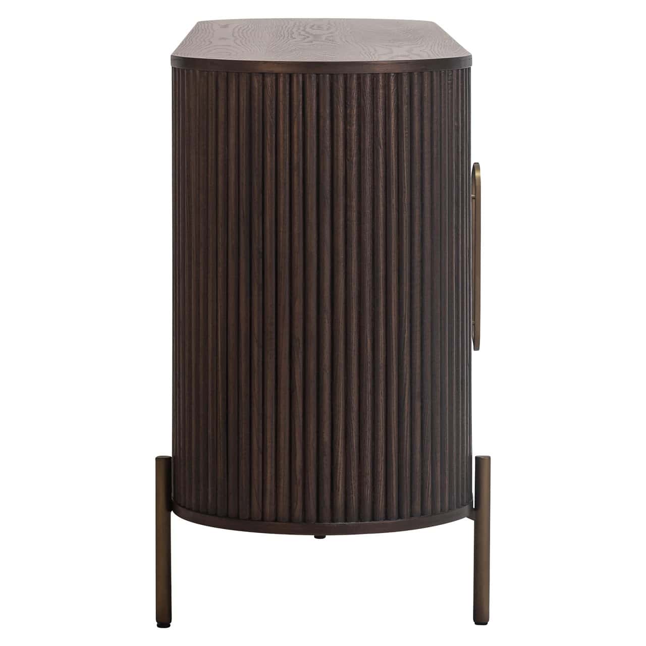 Lulu 4 door  dresser sideboard  in Brown