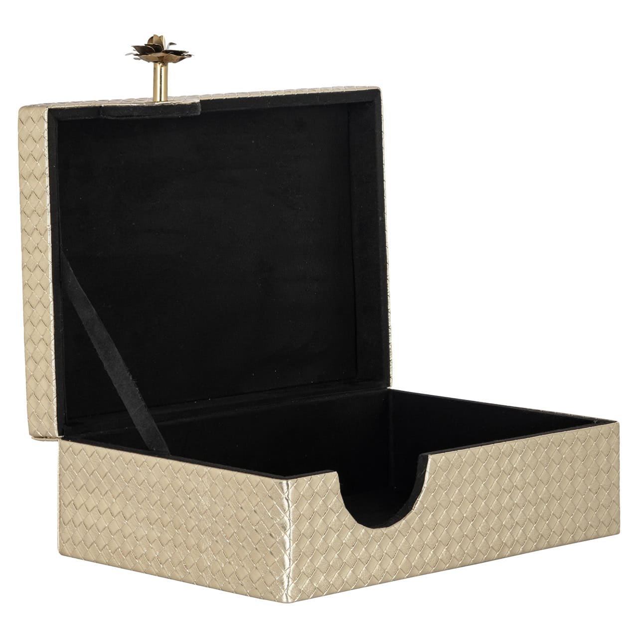 Trace Gold Loarge Storage Box by Richmond