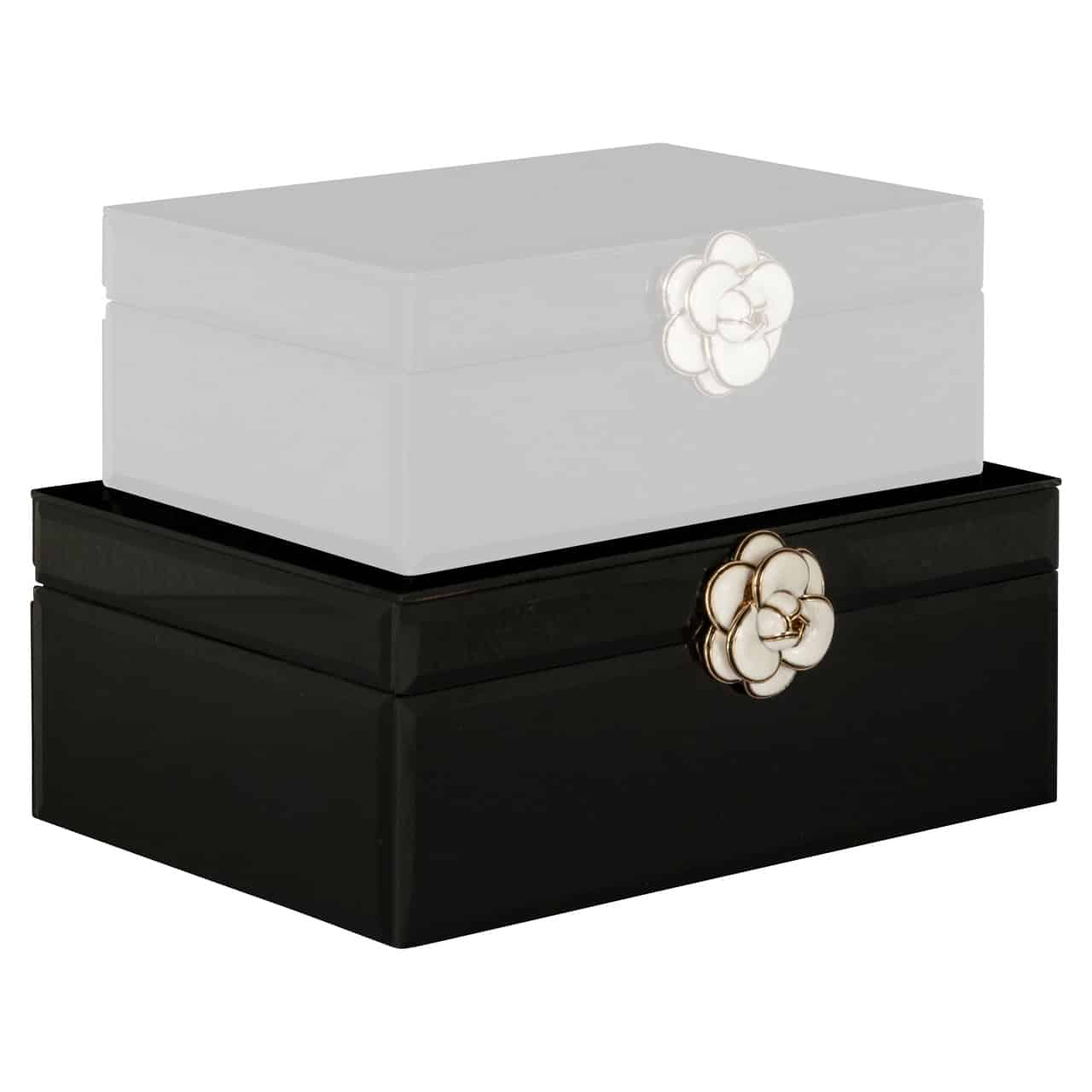 Storage box Vivy black large by Renaissance Design Studio