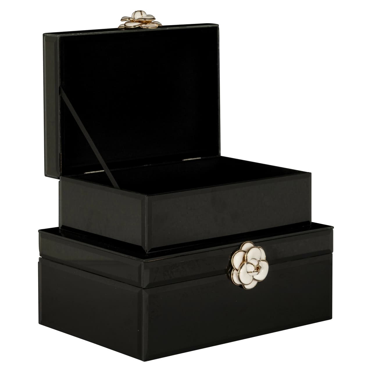 Storage box Vivy black large by Renaissance Design Studio