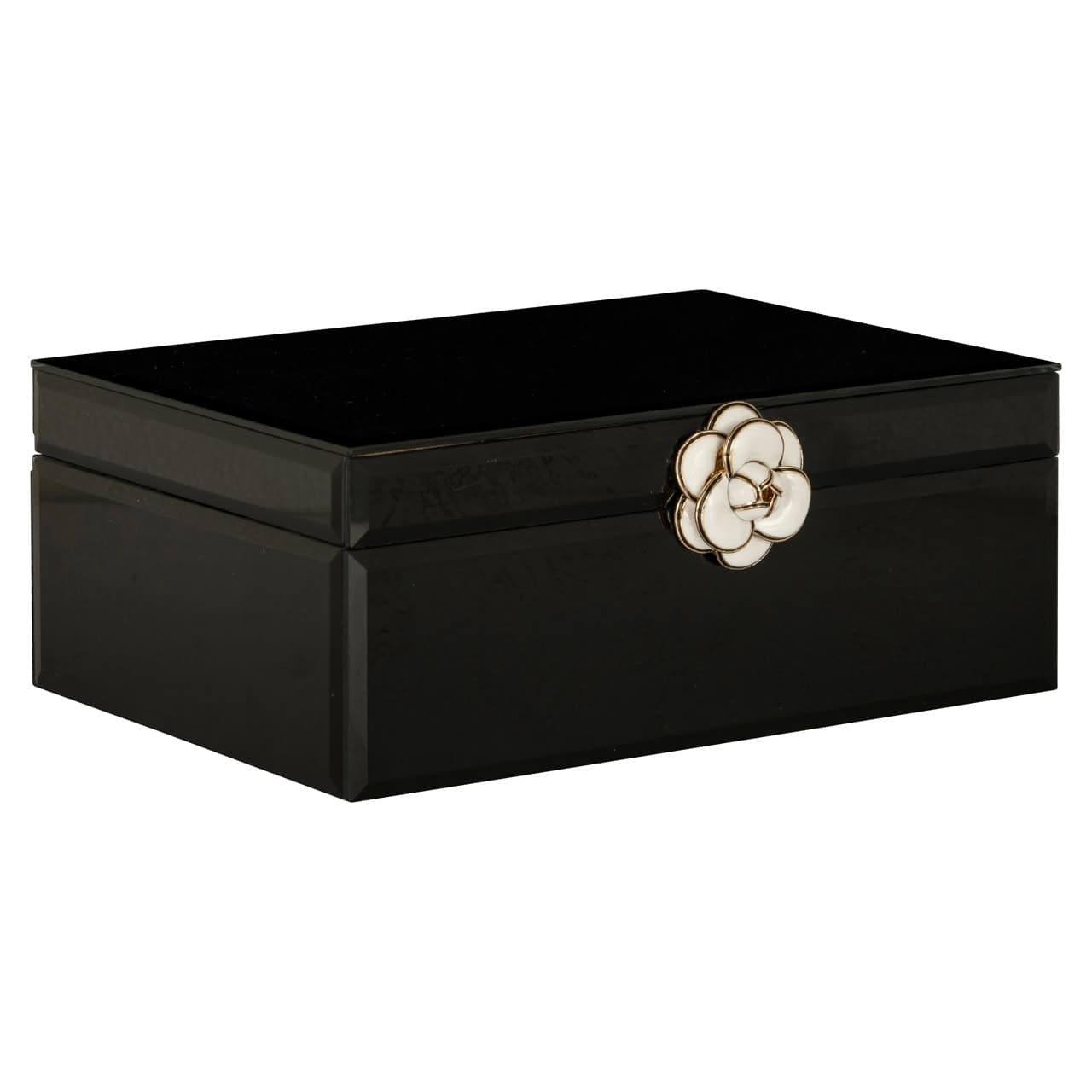 Storage box Vivy black large by Renaissance Design Studio