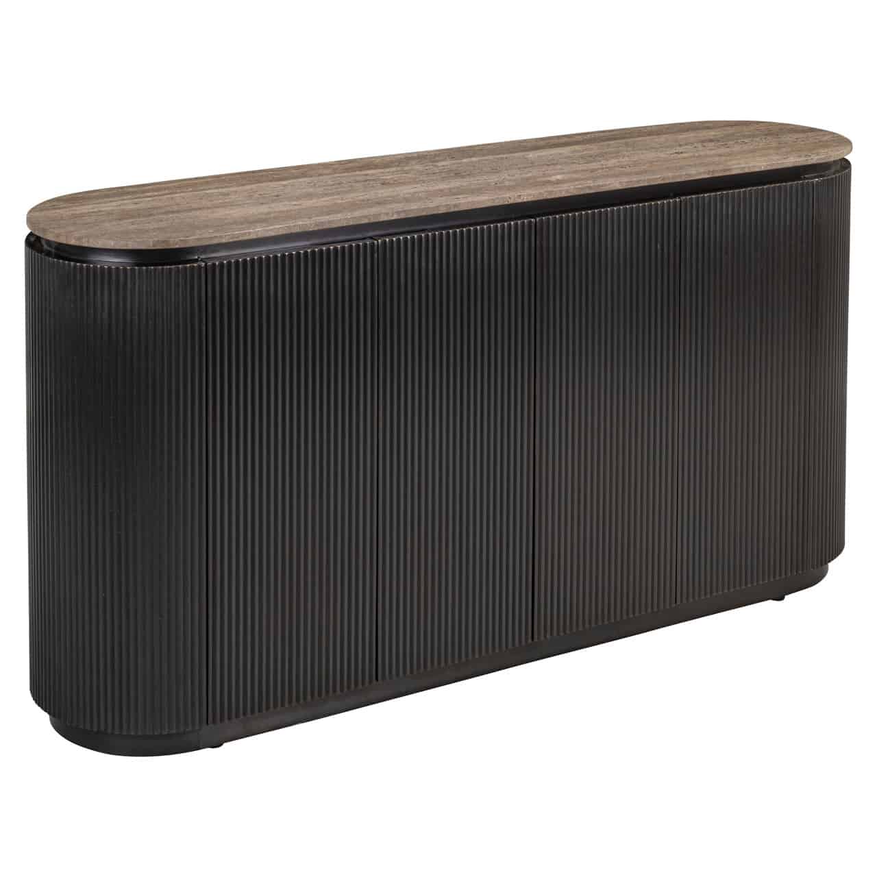 Sideboard Russo ash brown 4-doors by Richmond
