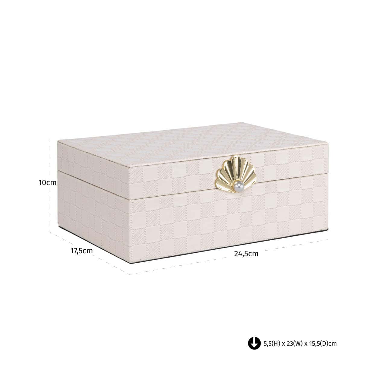 Storage box Bless ivory Large by Richmond