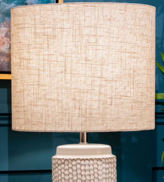 Holly Table Lamp cream 60cm by Tara