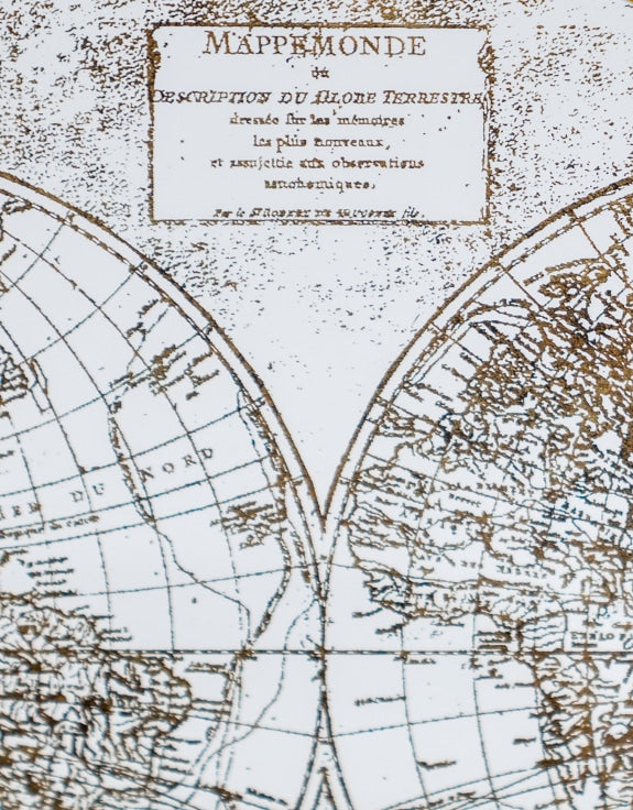 Serving Trays - Set of 2 World Map by McGowan