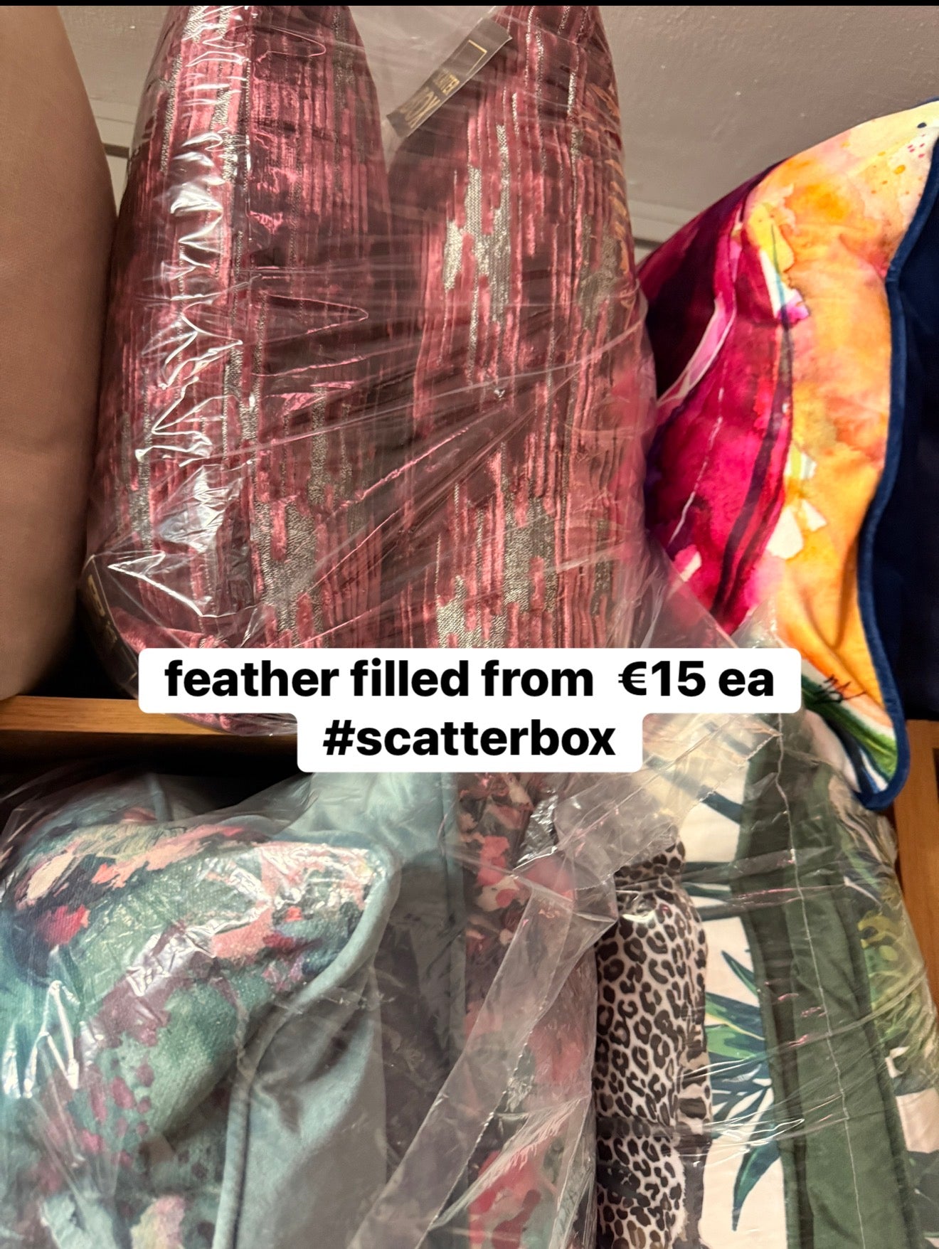 Cushions by Scatterbox Malini less than half price . Instore only by Scatterbox