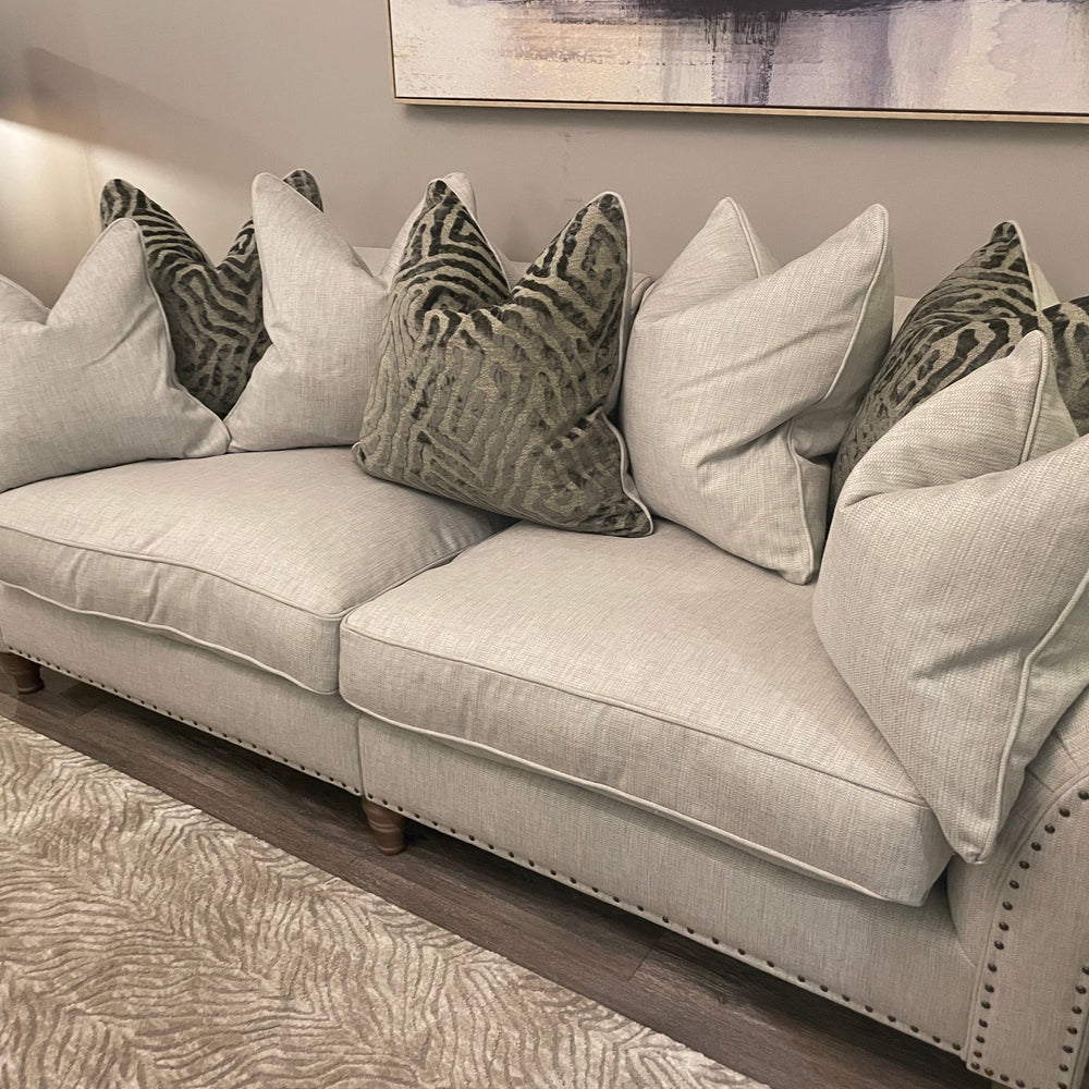 Westbridge Keaton sofa XL plus Loveseat Suite in Jersey flannel fabric . Available from stock and reduced.