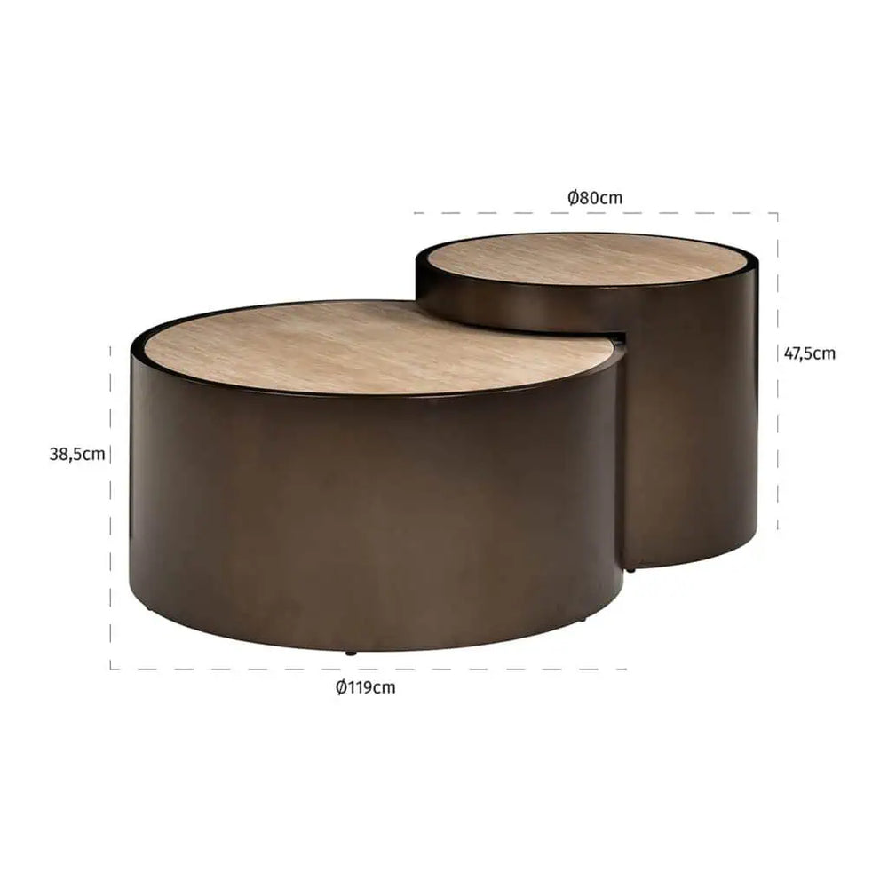 Ronan Coffee Table Nest of 2