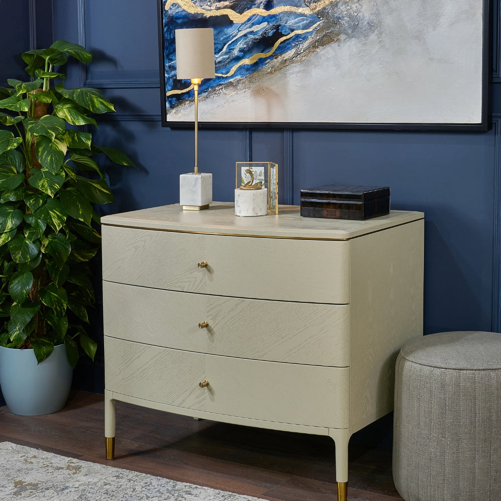 Vancent Off - White Chest Of Drawers by RVA