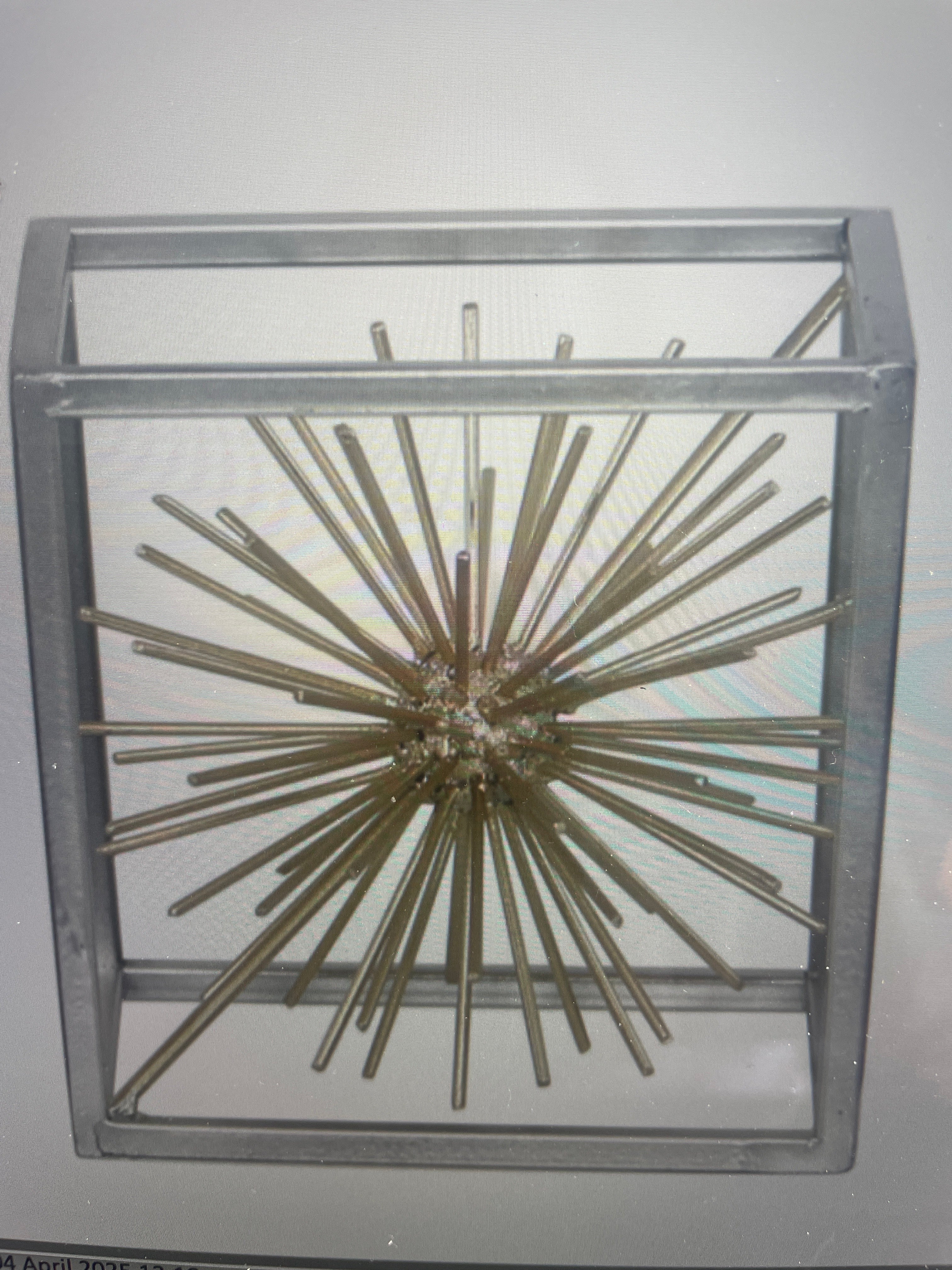 Starburst Decoration silver and gold special offer Limited stock