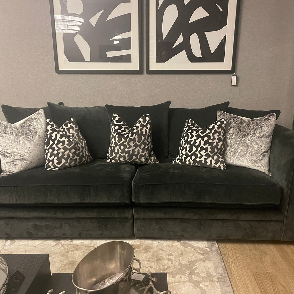 Titan XL SPLIT stunning sofa custom made in stock  by Whitemeadow reduced ex display