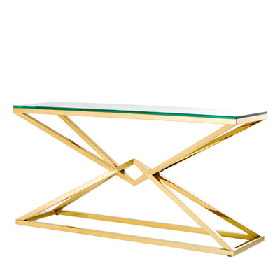 Connor pyramid console table by Eichholtz