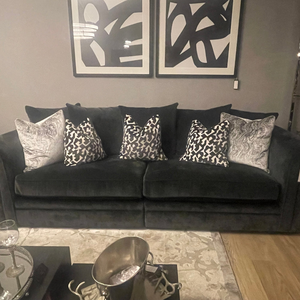 Titan XL SPLIT stunning sofa custom made in stock  by Whitemeadow reduced ex display