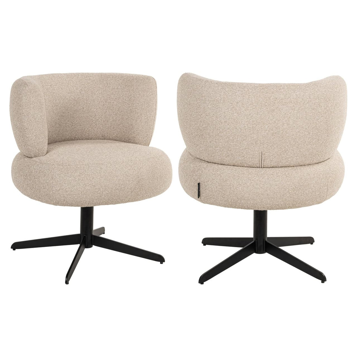Alexis swivel chair in Biscotti save 10% by Richmond