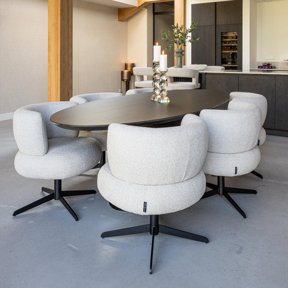 Alexis swivel chair in Biscotti save 10% by Richmond
