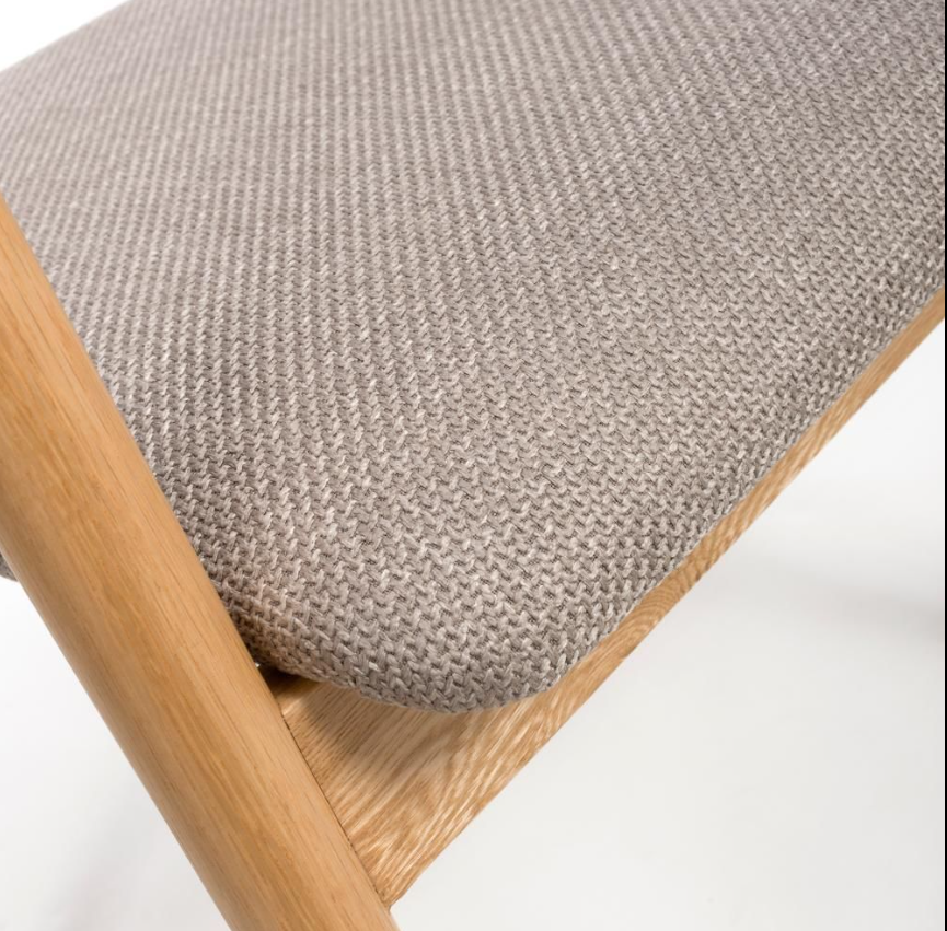 Andrew natural oak wishbone Dining Chair