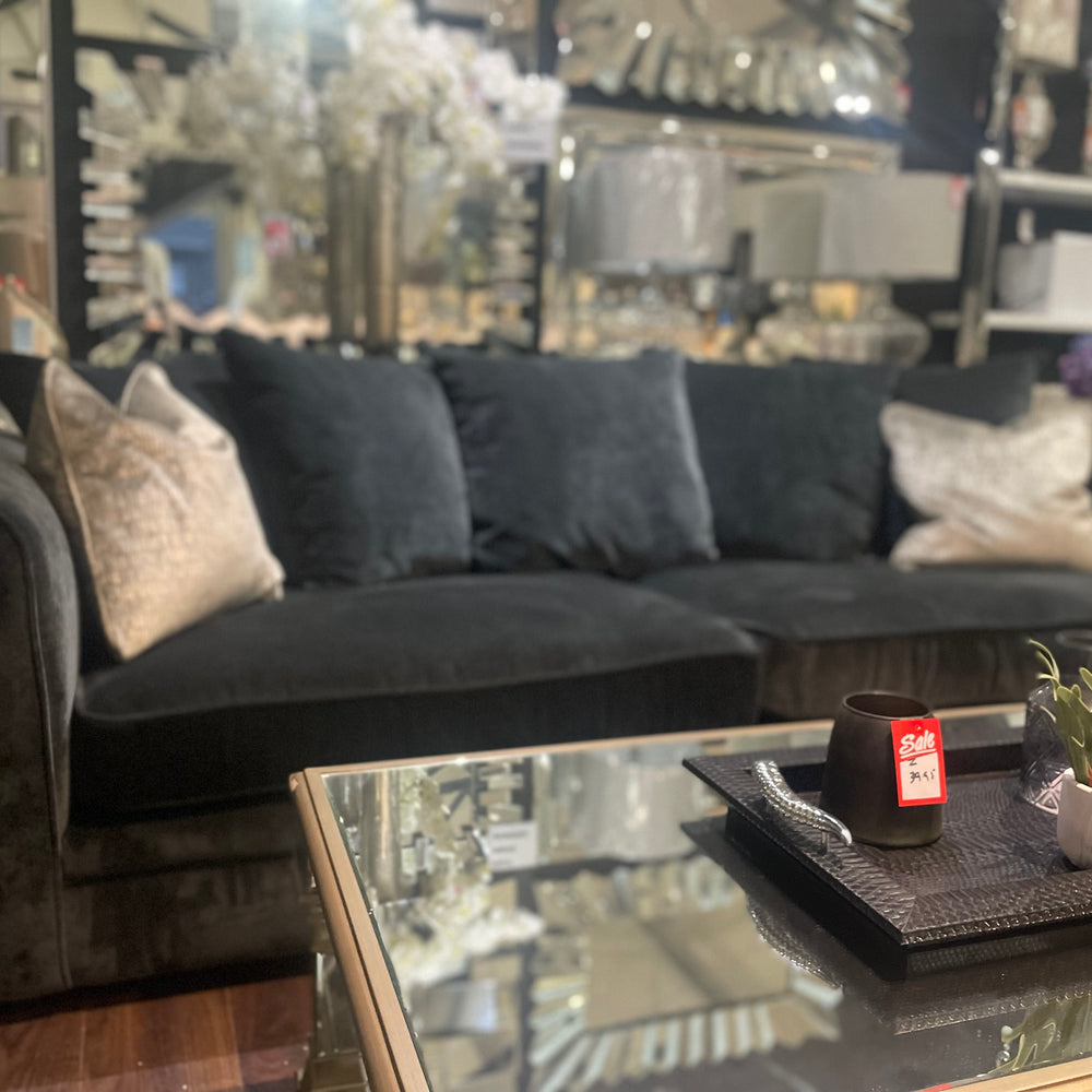 Titan XL  4 seater w SPLIT stunning sofa custom made by Whitemeadow reduced ex display