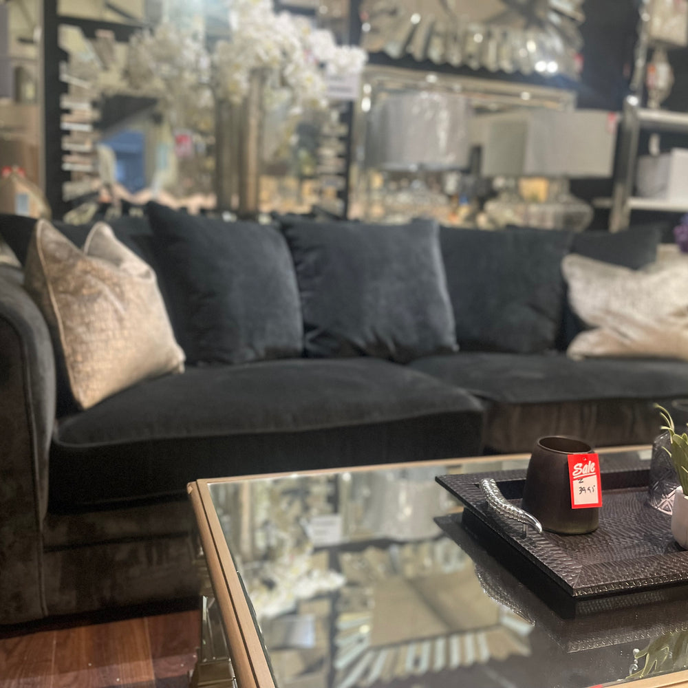 Titan XL  4 seater w SPLIT stunning sofa custom made by Whitemeadow reduced ex display