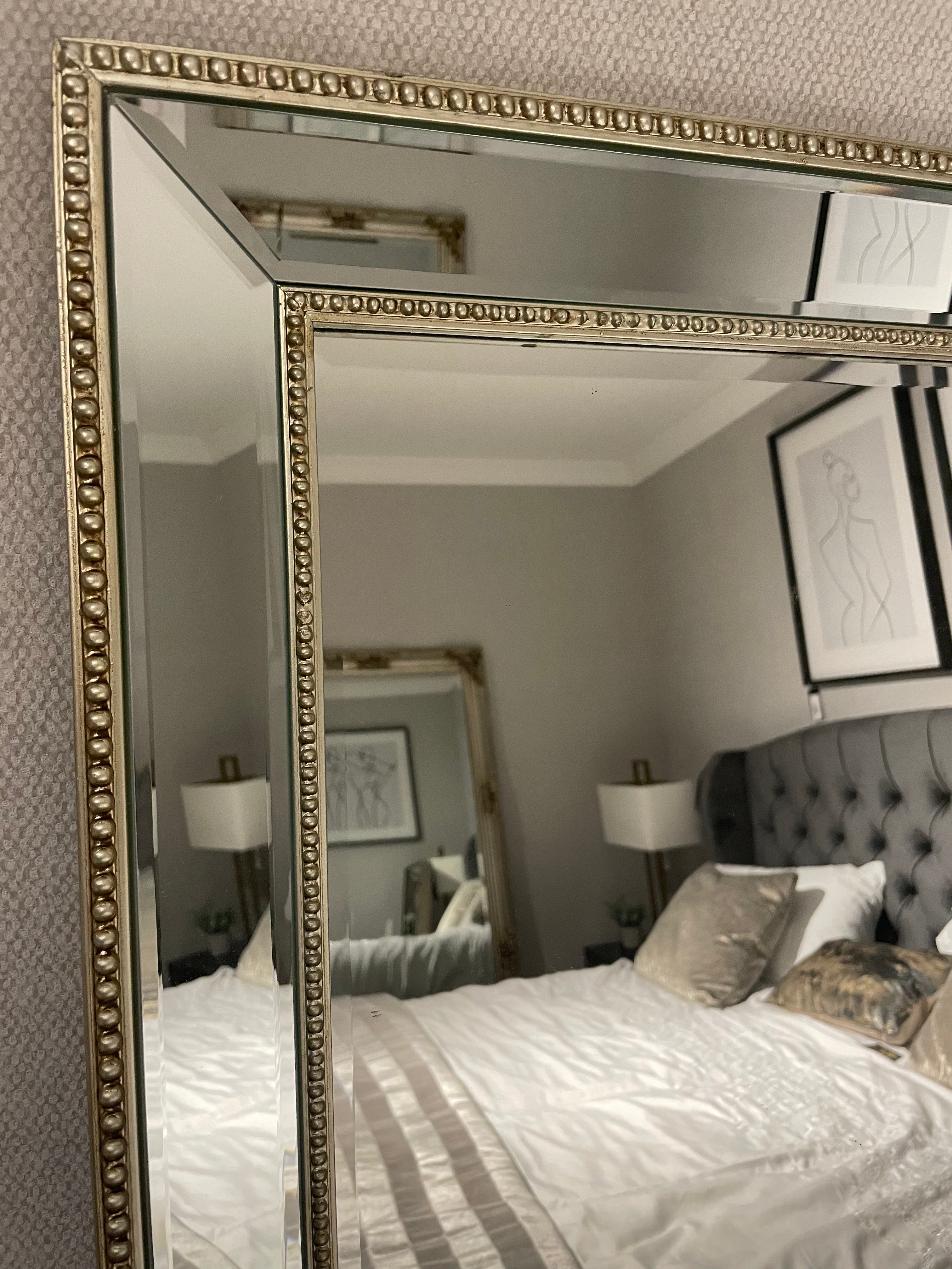 Beaded dressing mirror full length LAST ONE seconds quality clearance