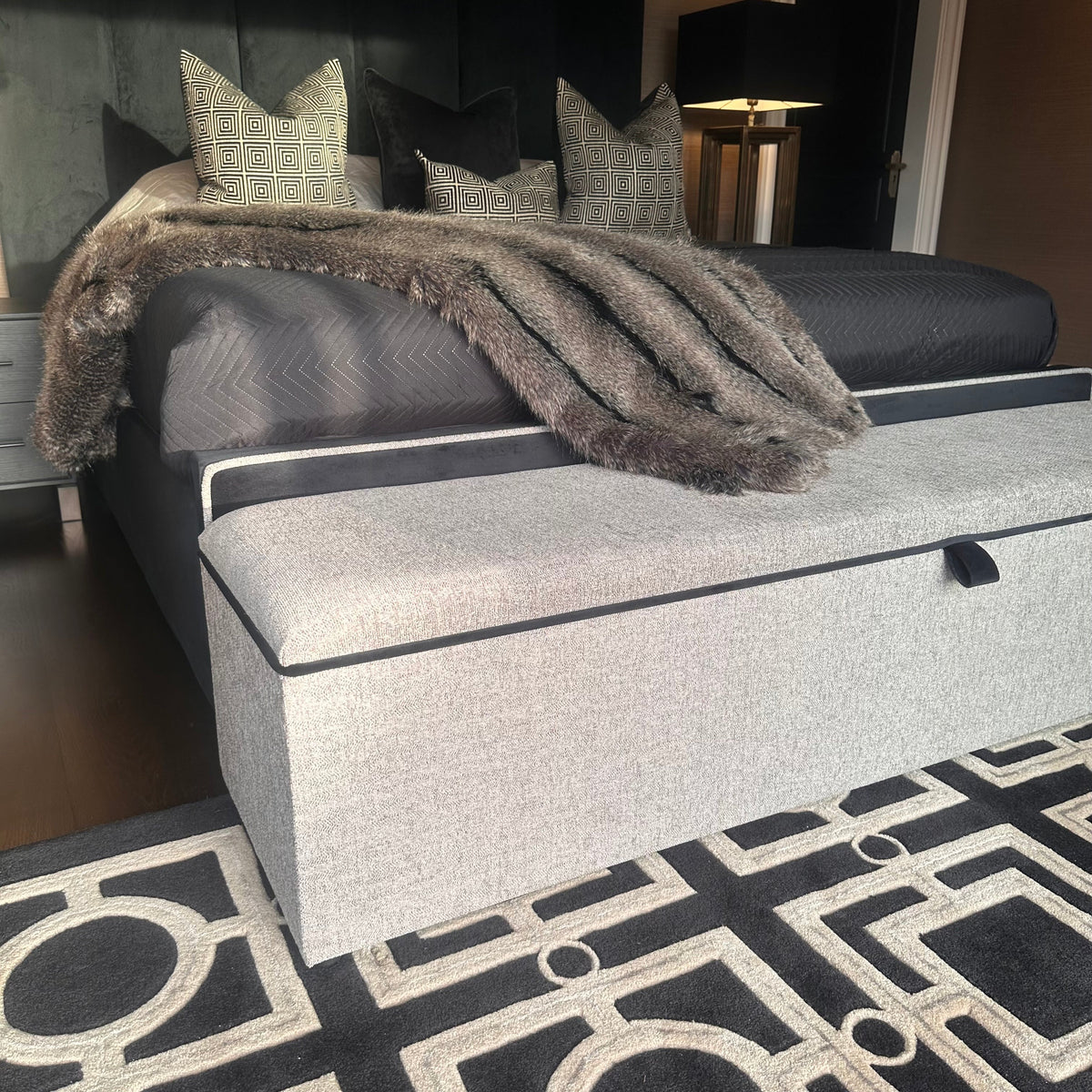 Belle blanket box custom designed in various sizes