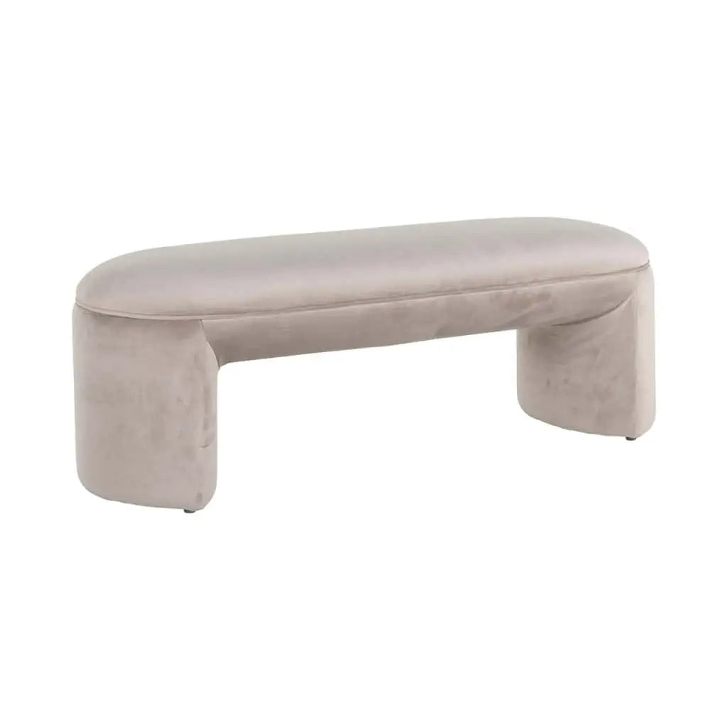Bench Fabien In Khaki Velvet