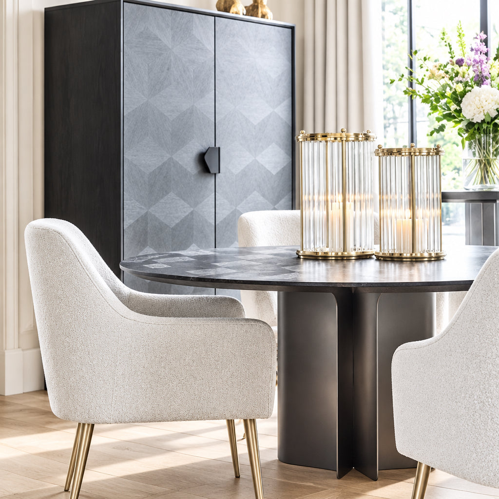 Blax blade Large Round 140cm Dining Table save €600