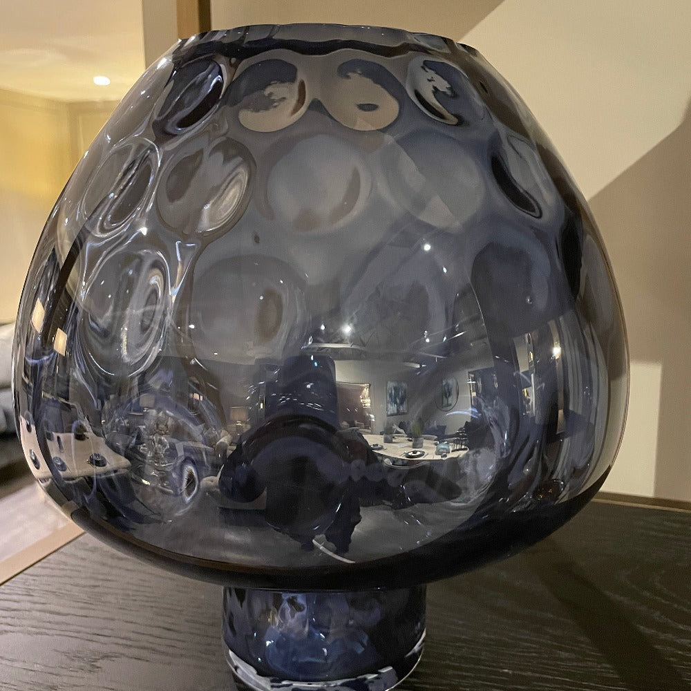Byron blue bubble vase Special Offer deal