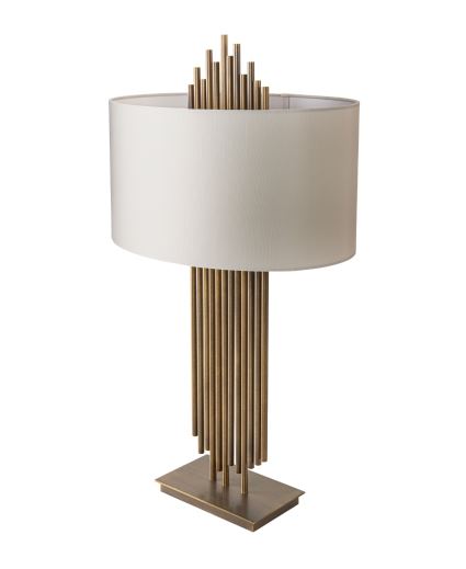 Vienna Table Lamp - Antique Brass by rva
