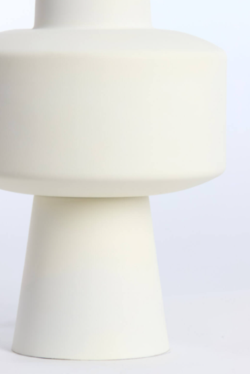 Vase Deco Novasu in cream